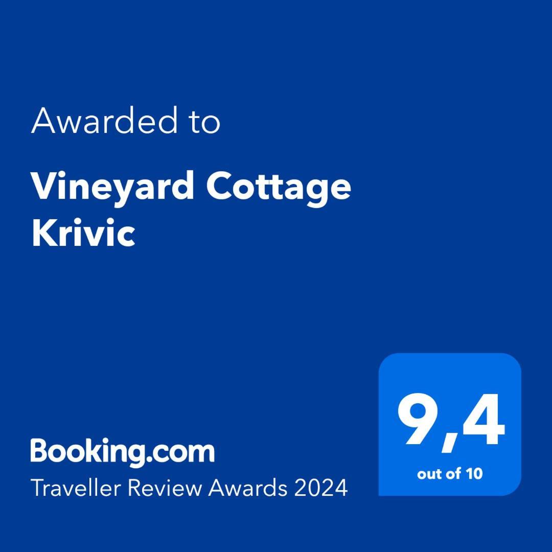 Vineyard Cottage Krivic Trebelno Exterior foto